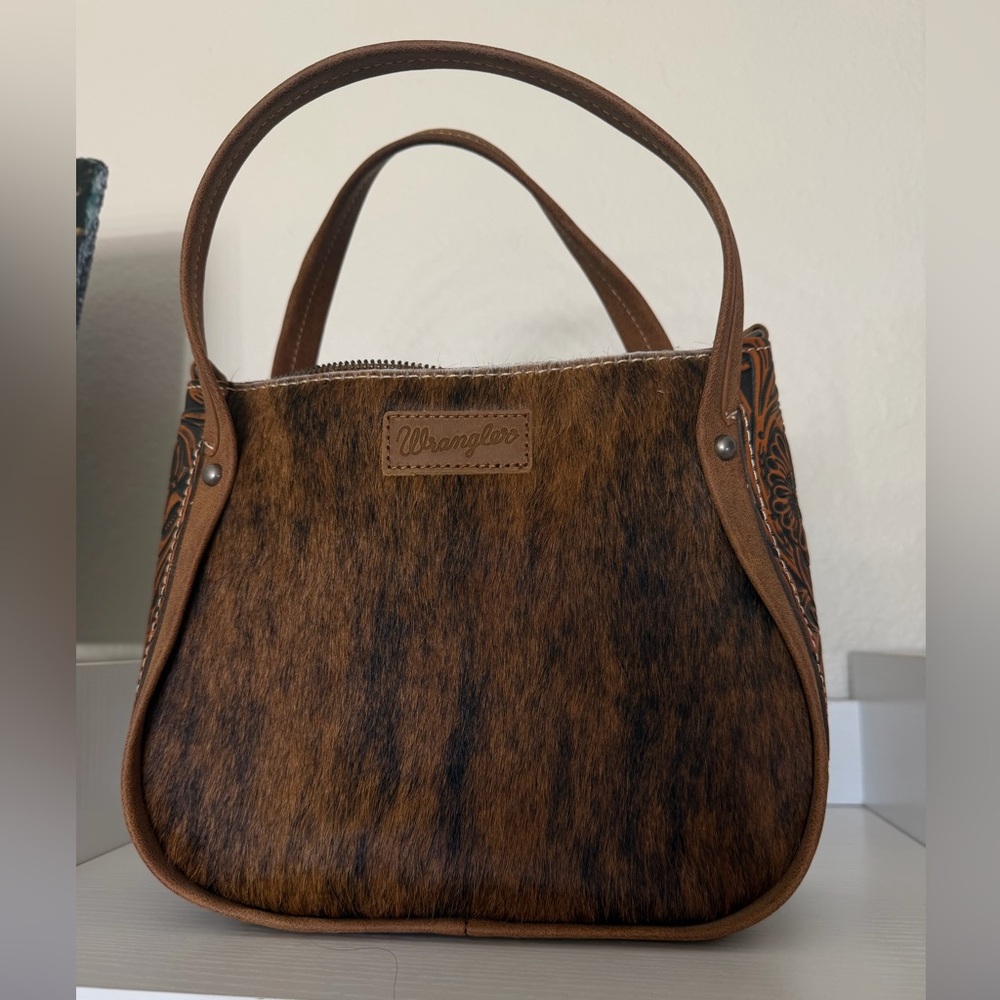 Wrangler Tan and Brown Women's Shoulder Bag